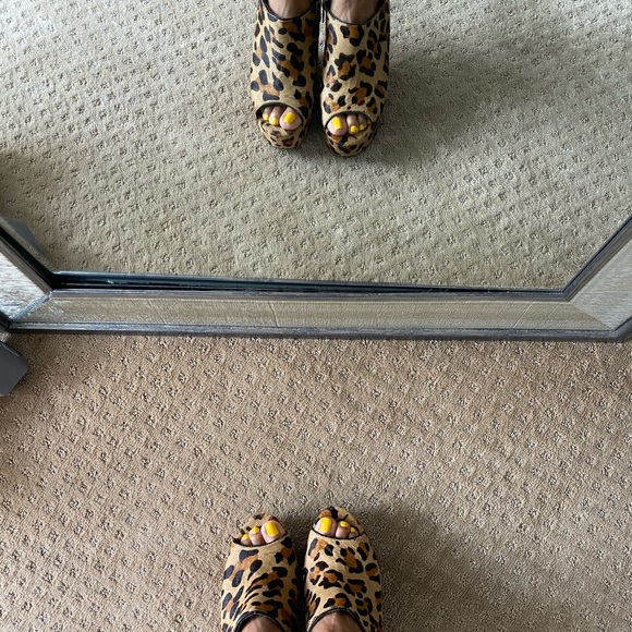 Steve Madden Pony Hair Wedges “Wicked” SZ 10 - Picture 13 of 15